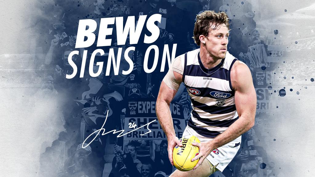 GC 2019 MEM Jed Bews Announcement_v1-Article Tile.jpg Jed Bews has signed on for another two years. - Geelong Cats,Jed Bews,Contracts